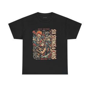 Six Strings & Chaos Rock Culture Tee