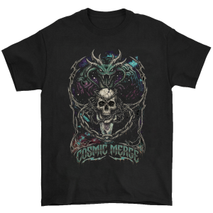 Cosmic Merge Metalhead Tee